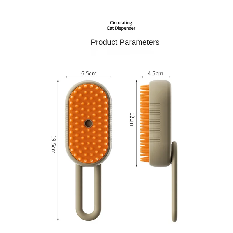 3 in 1 Electric Pet Spray Grooming Comb