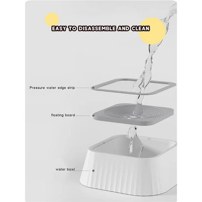 Pet Water bowl Anti-Splash