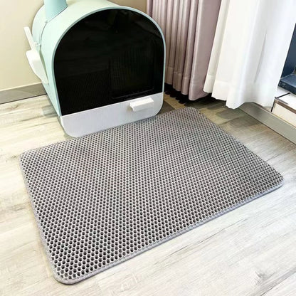 Cat Litter Mat Waterproof Double Layer