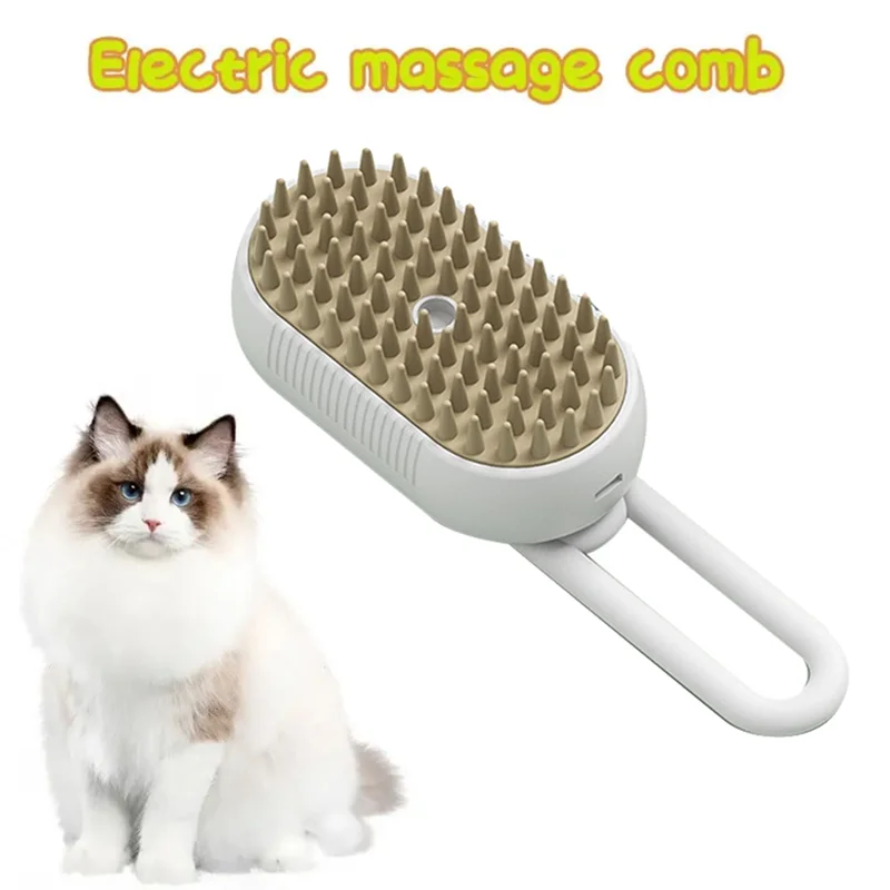 3 in 1 Electric Pet Spray Grooming Comb