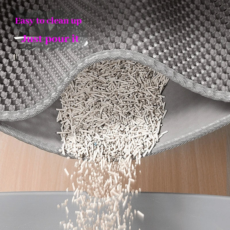 Cat Litter Mat Waterproof Double Layer
