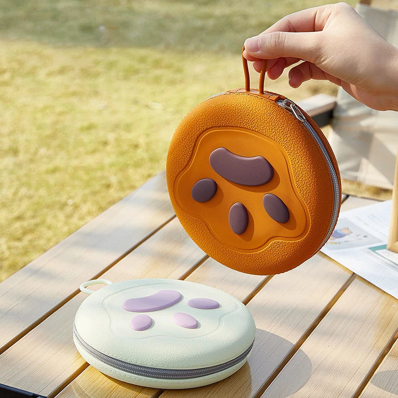 2 In 1 Foldable Silicone Dog Bowl Portable Travel